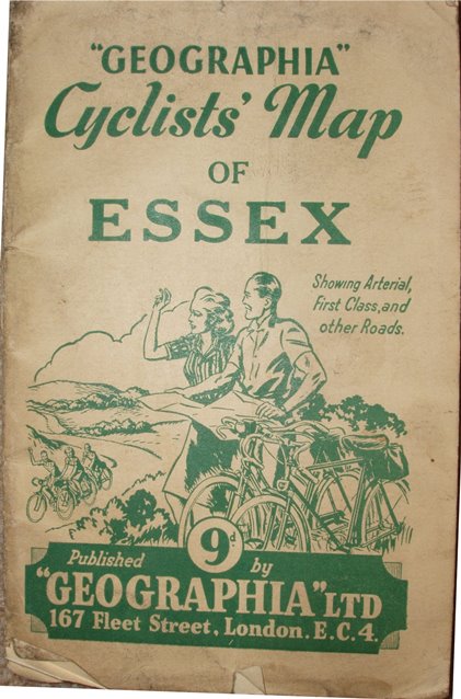 Geographia Cyclists' Map cover